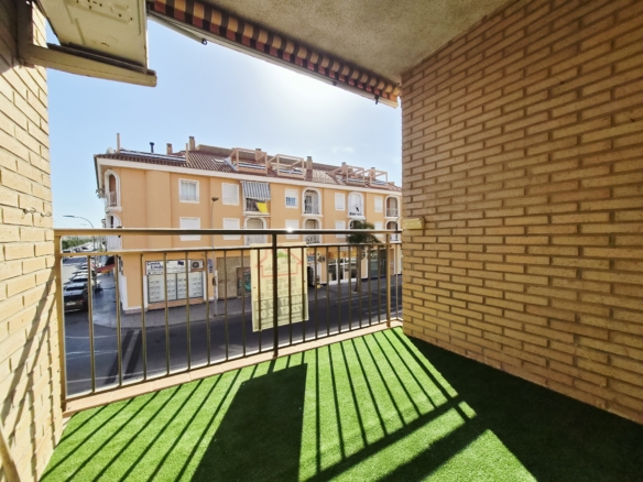 terrace view with sunshine